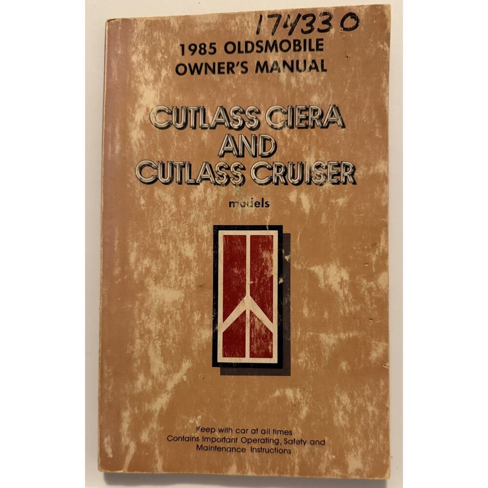 1985 Oldsmobile Cutlass Ciera and Cutlas Cruiser 25227127